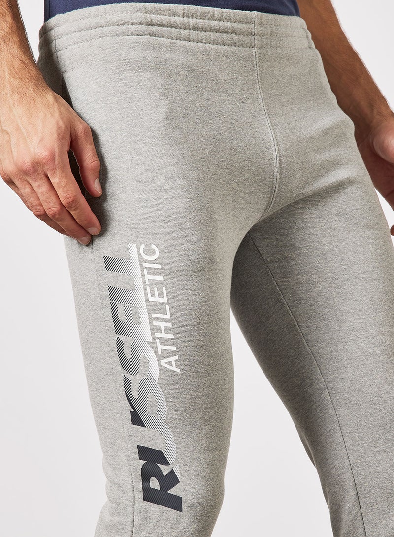Russell Athletic - Logo Slim Fit Sweatpants Grey - Image 1