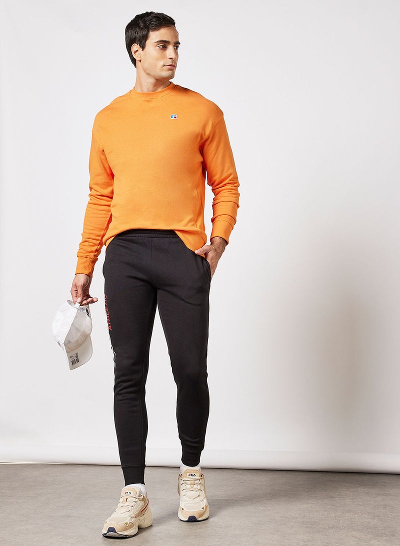 Russell Athletic - Logo Slim Fit Sweatpants Black - Image 1