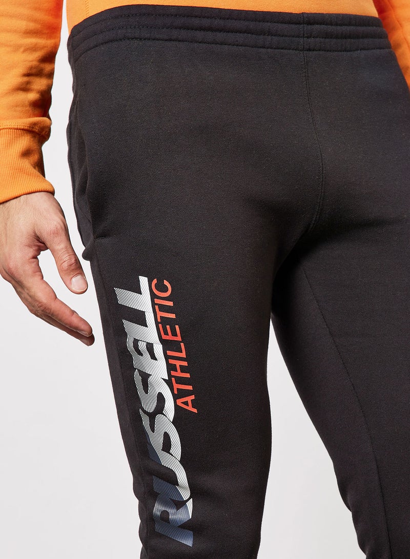 Russell Athletic - Logo Slim Fit Sweatpants Black - Image 1