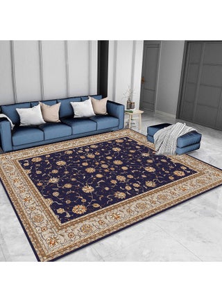 Printed Floor Carpet Polypropylene Rectangle Multicolour 140x200cm - v1639915695/N52081605A_1