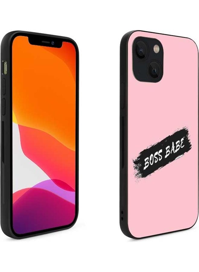 Okteq Protective Case Cover For Apple iPhone 13 Mini Pink/Black/White 