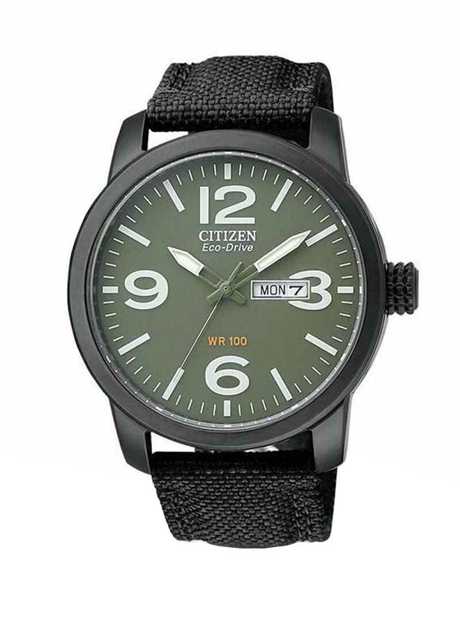 سيتيزن ساعة يد إيكو درايف أوتوماتيكية/كينيتيك بعقارب طراز BM8475-00X - 42 مم - لون أسود للرجال - Image 1