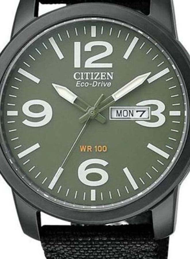 سيتيزن ساعة يد إيكو درايف أوتوماتيكية/كينيتيك بعقارب طراز BM8475-00X - 42 مم - لون أسود للرجال - Image 4