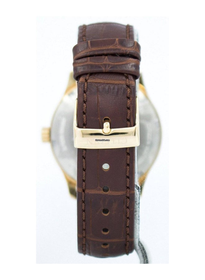 CITIZEN men Analog Watch NH8353-18A - 40 mm - Brown - Image 3
