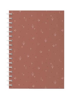 LOWHA Spiral Notebook For School Or Business Note Taking With 60 Sheets Floral Design Pattern Multicolour  - Image 1