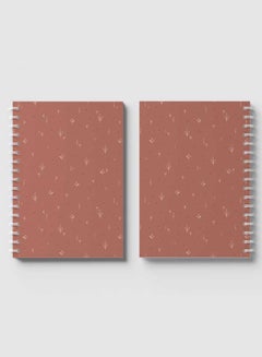 LOWHA Spiral Notebook For School Or Business Note Taking With 60 Sheets Floral Design Pattern Multicolour  - Image 4