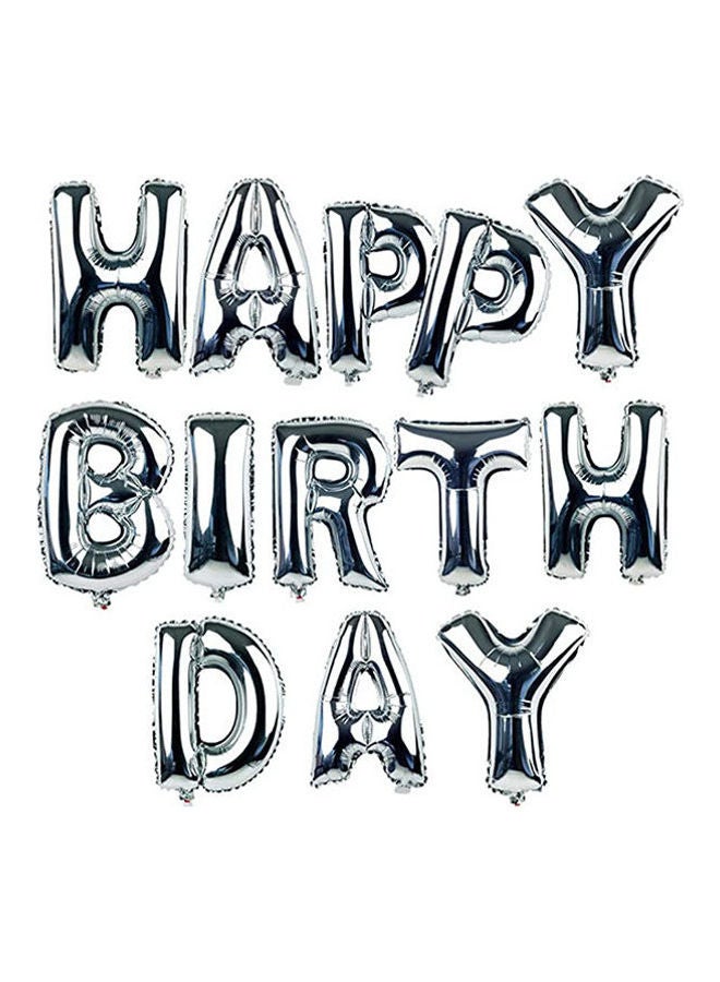 Alphabet Letters Balloons Happy Birthday Party Decoration Aluminum Foil Membrane Ballon 16inch 