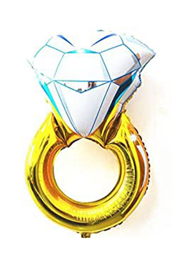Promise Diamond Ring Balloon Foil Helium Balloon For Engagement Wedding 30inch  - Image 1