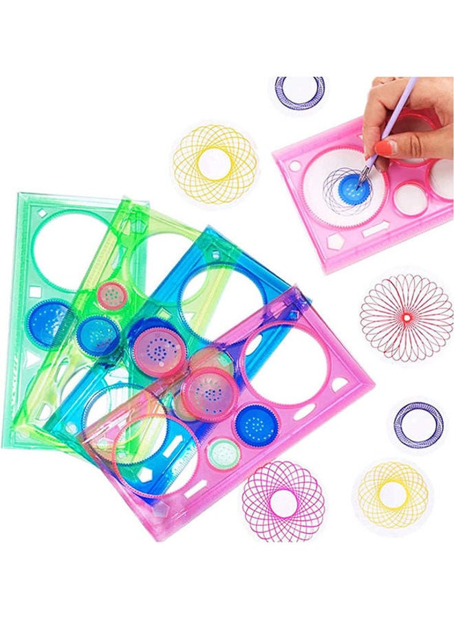 Magic Variety Flower Ruler Set Multicolour