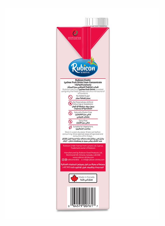 Rubicon - NSA Lychee Juice Drink 1Liters - Image 1