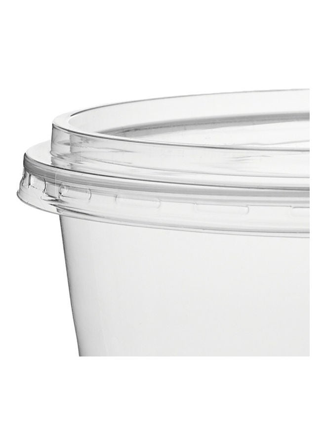 هوت باك 10 قطع من حافظات الأطعمة الباردة مع غطاء للحيوانات الأليفة شفاف  - Image 3