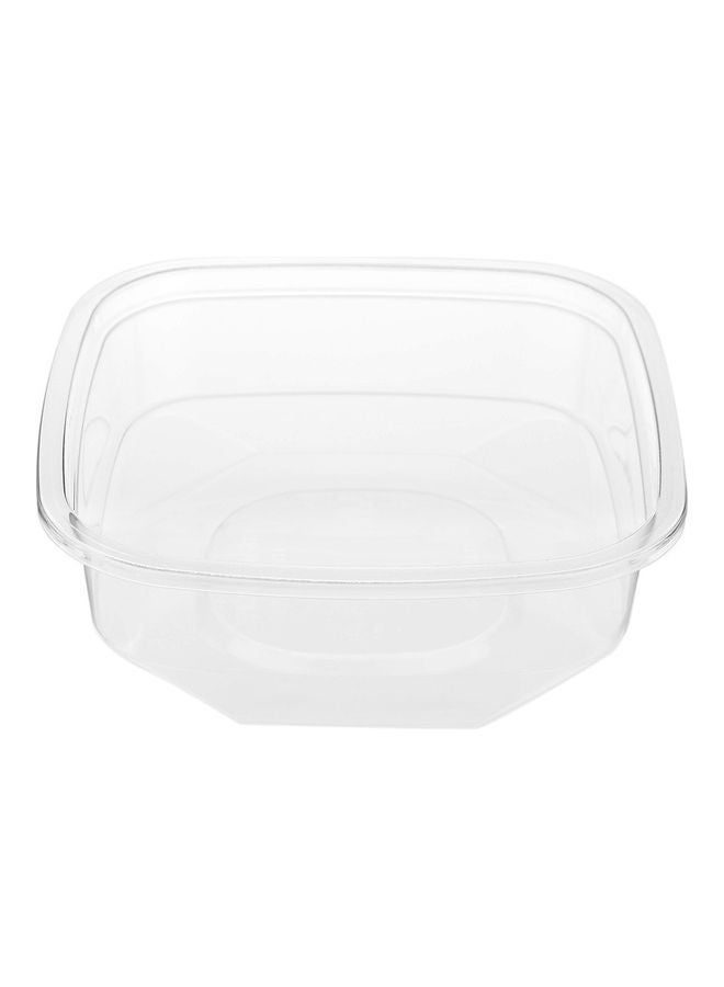 Hotpack - 10-Piece Pet Square Deli Containers with Lid Clear - Image 1