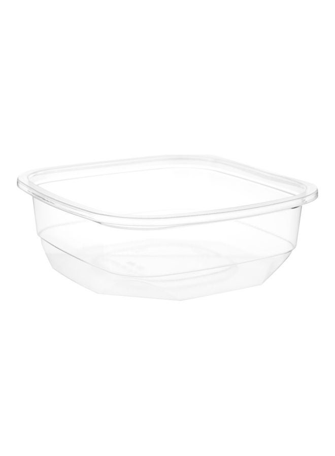 Hotpack - 10-Piece Pet Square Deli Containers with Lid Clear - Image 1