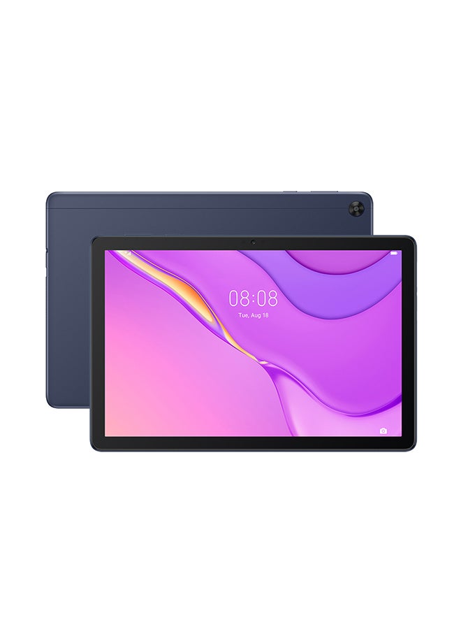 جهاز MatePad T 10s مقاس 10.1 بوصة، وذاكرة الوصول العشوائي (RAM) سعة 4 جيجابايت، وذاكرة تخزين داخلية 128 جيجابايت، وشبكة الجيل الرابع LTE، باللون الأزرق الداكن - إصدار الشرق الأوسط - v1639980029/N52197546A_1