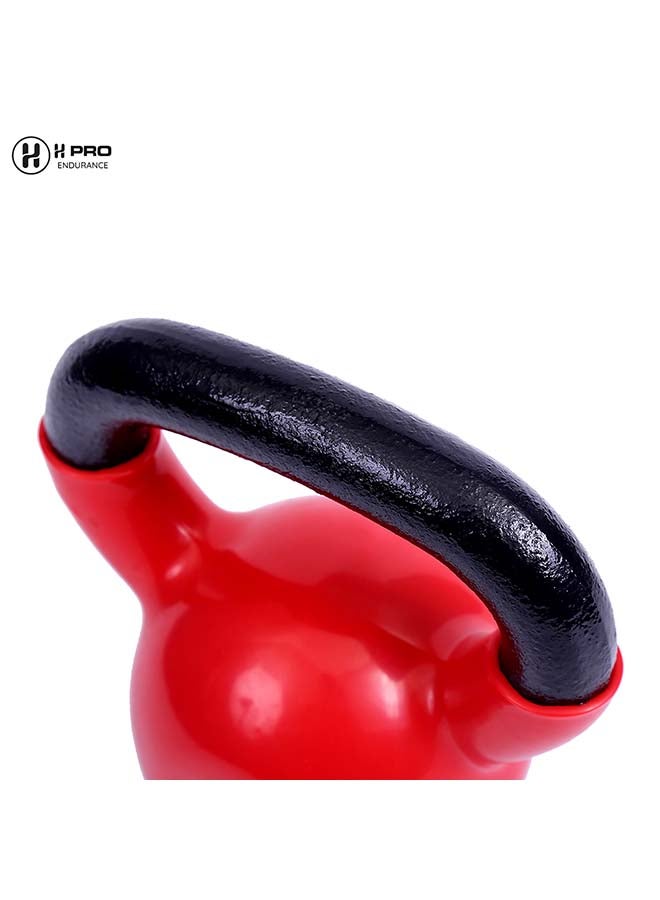 H PRO Vinyl Coated Cast Iron Kettlebell Weight| Strength Training Kettlebells for Weightlifting, Conditioning, Strength & Core Training 2kg - Image 2