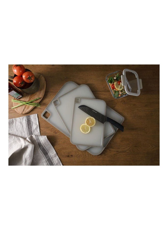 Neoflam Fika Small Cutting Board Grey 29.2 X 20.3 X 0.8cm - Image 4