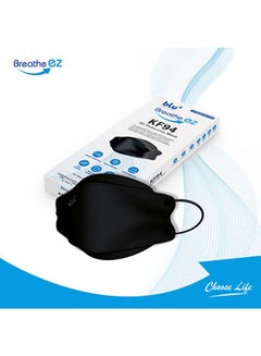 مجموعة مكونة من 10 أقنعة وجه واقية ثلاثية الأبعاد Breathe Ez KF94 - v1639982601/N52093584A_2