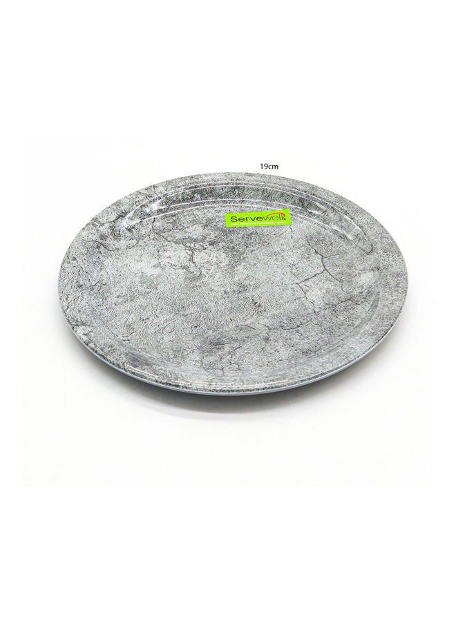 Designed Plastic Plate Cadet Grey 19cm - v1639983073/N52203519A_1