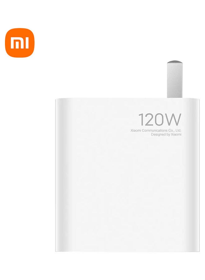 Xiaomi - 120W Type-C Power Charger Adapter White - Image 1