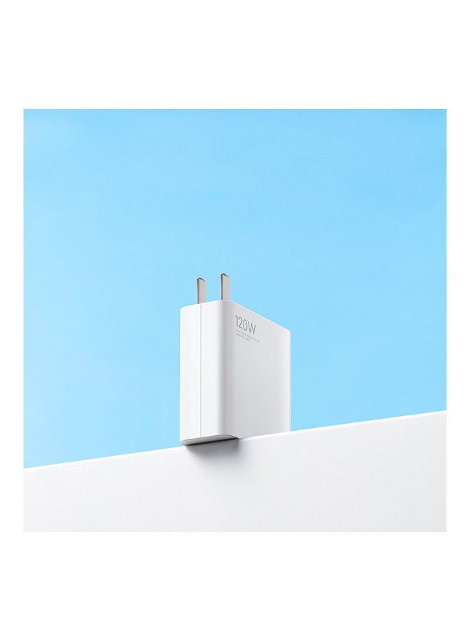 Xiaomi - 120W Type-C Power Charger Adapter White - Image 1