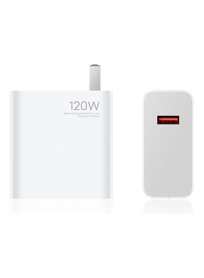 Xiaomi - 120W Type-C Power Charger Adapter White - Image 1