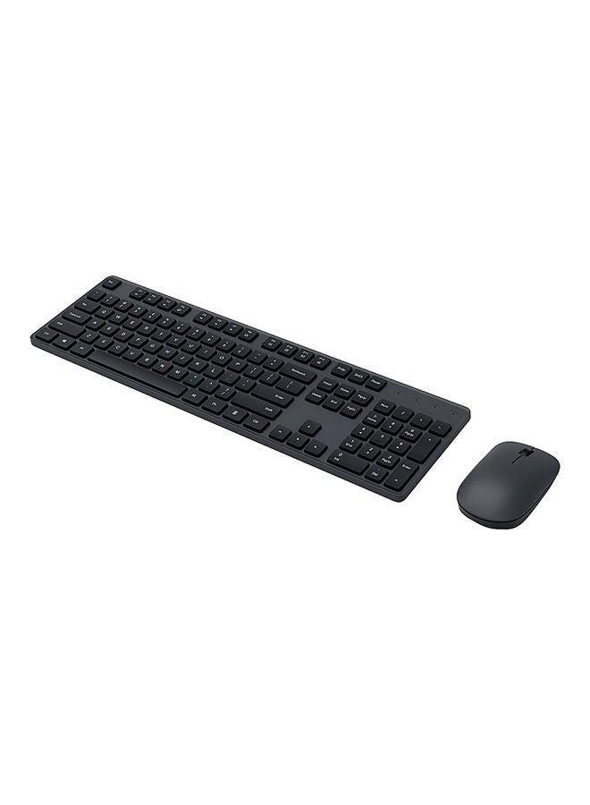 Xiaomi Wireless Lightweight 2.4GHz Portable Full-size 104 Keys Keyboard Mouse Set Black - Image 1