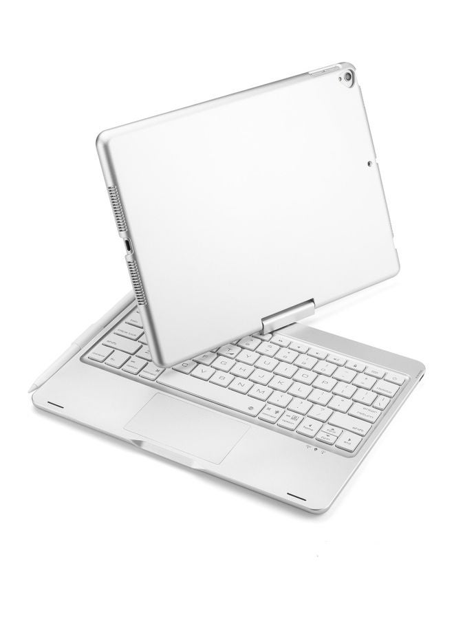 GULFLINK Wireless Keyboard with TouchPad for iPad 10.2/10.5 Silver  - Image 5