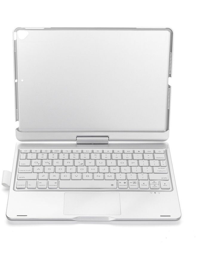 GULFLINK Wireless Keyboard with TouchPad for iPad 10.2/10.5 Silver  - Image 1