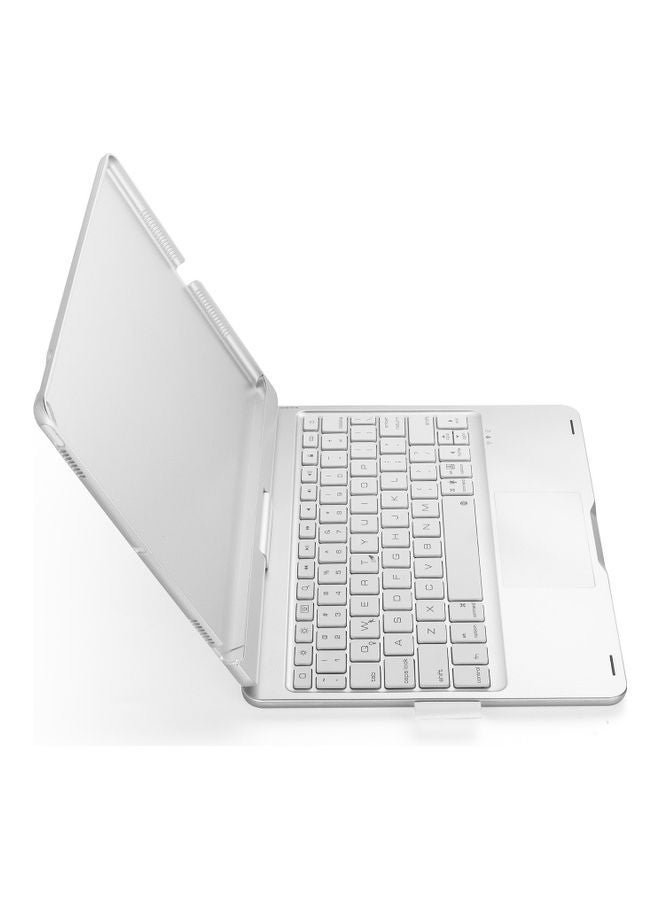 GULFLINK Wireless Keyboard with TouchPad for iPad 10.2/10.5 Silver  - Image 2