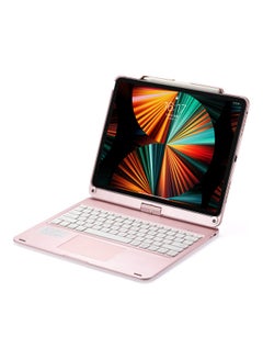 GULFLINK Wireless Keyboard with TouchPad for iPad Pro 12.9inch Rose Gold  - Image 2
