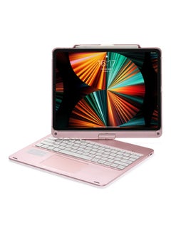 GULFLINK Wireless Keyboard with TouchPad for iPad Pro 12.9inch Rose Gold  - Image 3