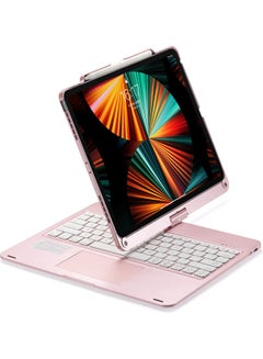 GULFLINK Wireless Keyboard with TouchPad for iPad Pro 12.9inch Rose Gold  - Image 4