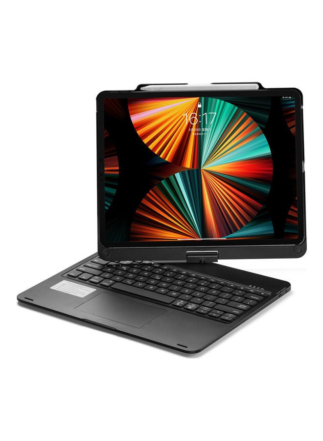 GULFLINK - Wireless Keyboard with TouchPad for iPad Pro 12.9inch Black - Image 1