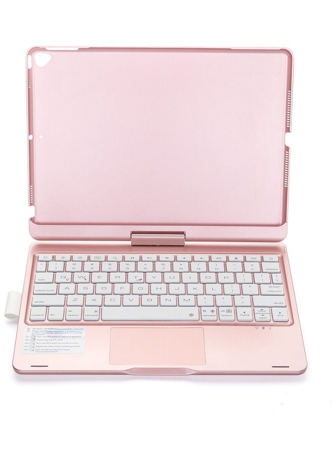 GULFLINK - Wireless Keyboard with TouchPad for iPad 10.2/10.5 Rose Gold - Image 1