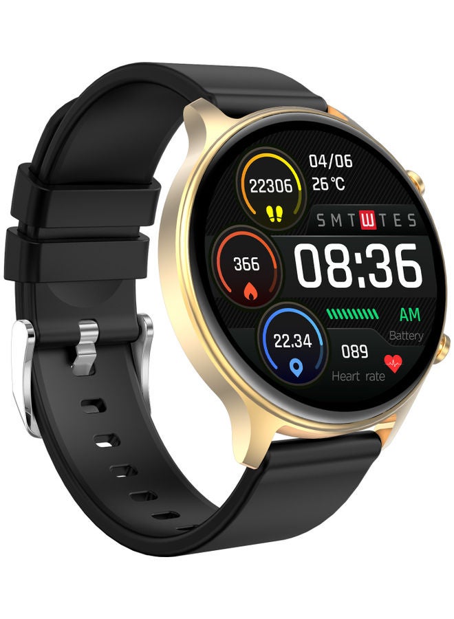 GULFLINK Smart Watch for Android and iOS Phones Compatible with Apple iPhone and Samsung Gold/Black  - Image 1