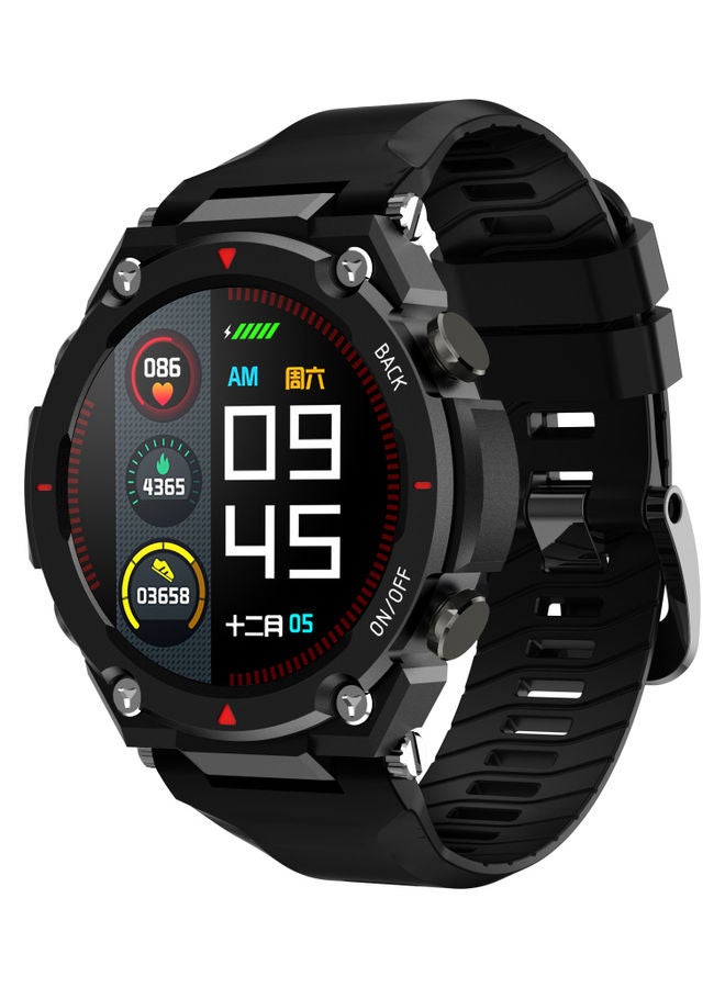 GULFLINK - Smart Watch for Android and iOS Phones Compatible with Apple iPhone and Samsung Black - Image 1