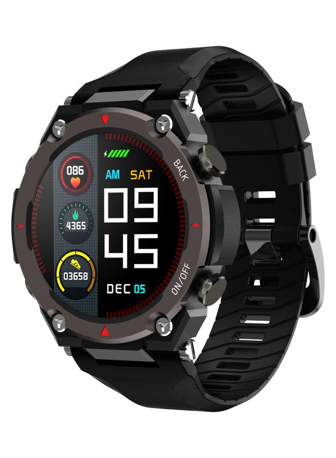GULFLINK - Smart Watch for Android and iOS Phones Compatible with Apple iPhone and Samsung Brown/Black - Image 1