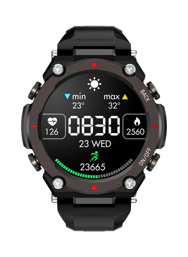 GULFLINK - Smart Watch for Android and iOS Phones Compatible with Apple iPhone and Samsung Brown/Black - Image 1