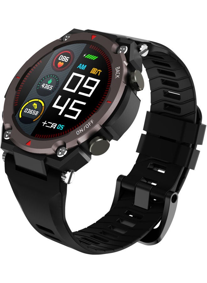 GULFLINK - Smart Watch for Android and iOS Phones Compatible with Apple iPhone and Samsung Brown/Black - Image 1