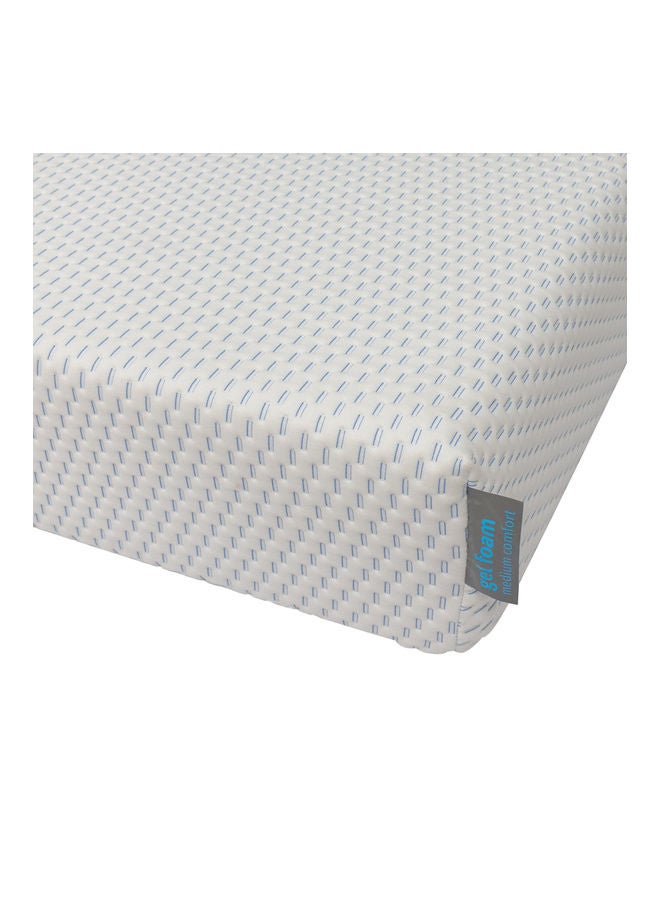Studio Gel Memory Foam mattress White 90x200cm