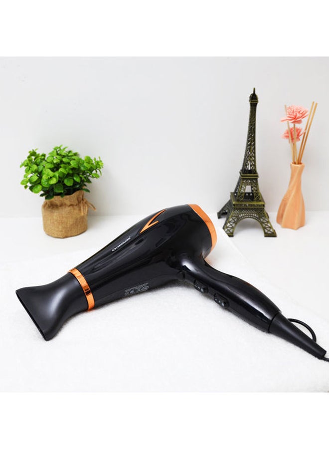 Olsenmark Professional Hair Dryer Black/Gold  - Image 2