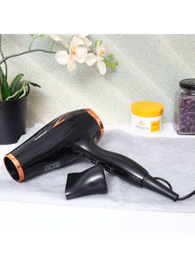 Olsenmark Professional Hair Dryer Black/Gold  - Image 4