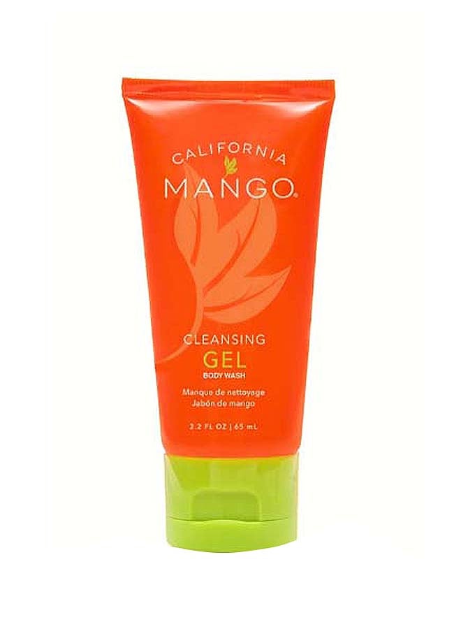 California Mango Cleansing Gel Body Wash 65ml - Image 1
