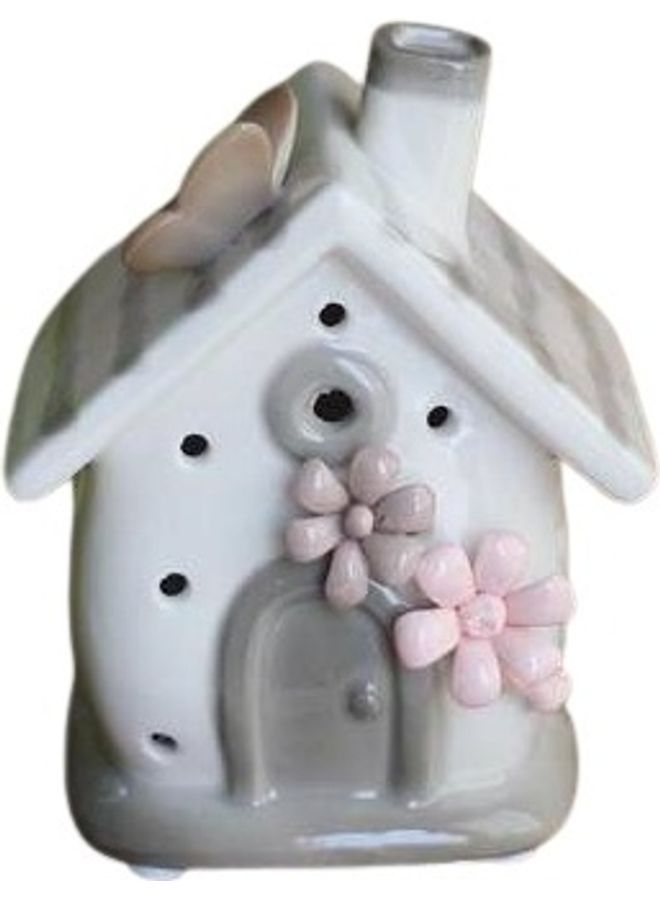 Handsomegift Porcelain House Multicolour 10x9cm - Image 1