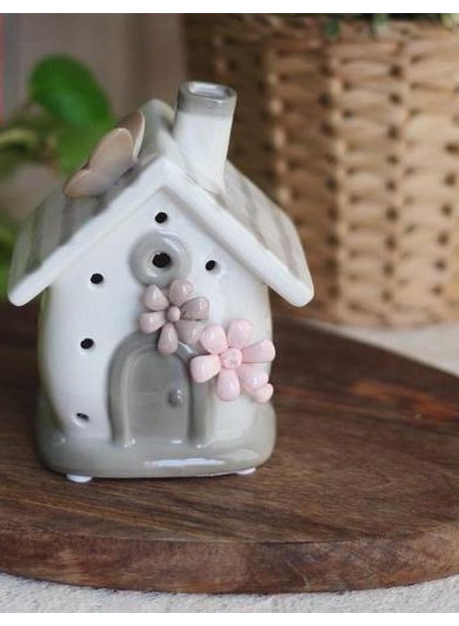 Handsomegift Porcelain House Multicolour 10x9cm - Image 2