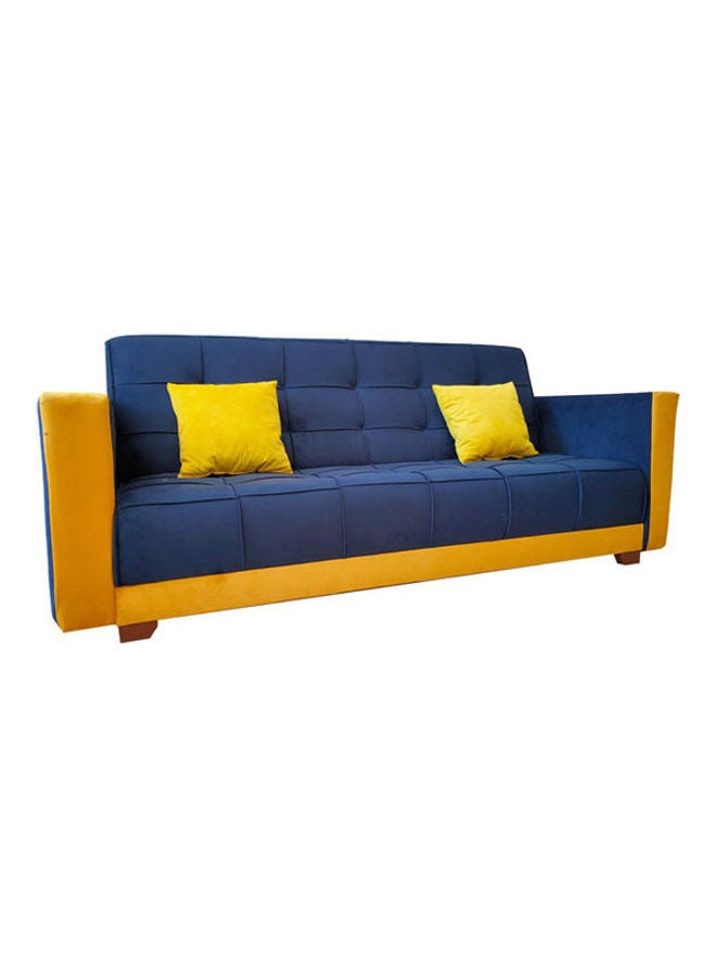 بيج إيج Wodden Sofa Bed Blue 93 x 120 x 200 x 60cm  - Image 2