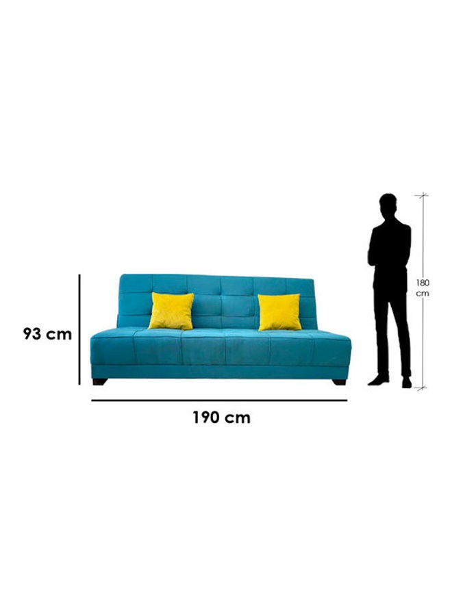 بيج إيج Wodden Sofa Bed Blue  - Image 2