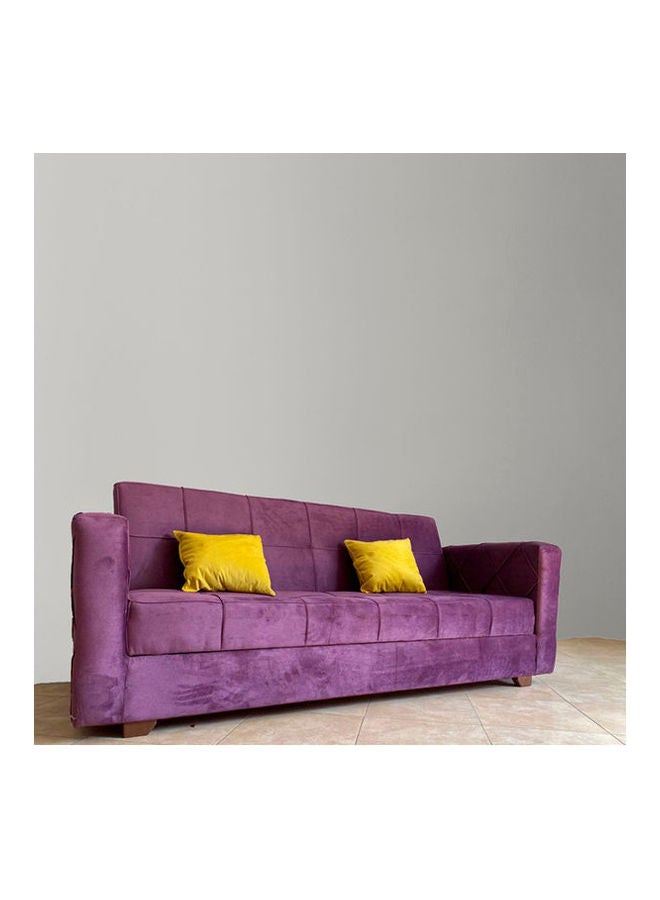 بيج إيج Wodden Sofa Bed Purple  - Image 1