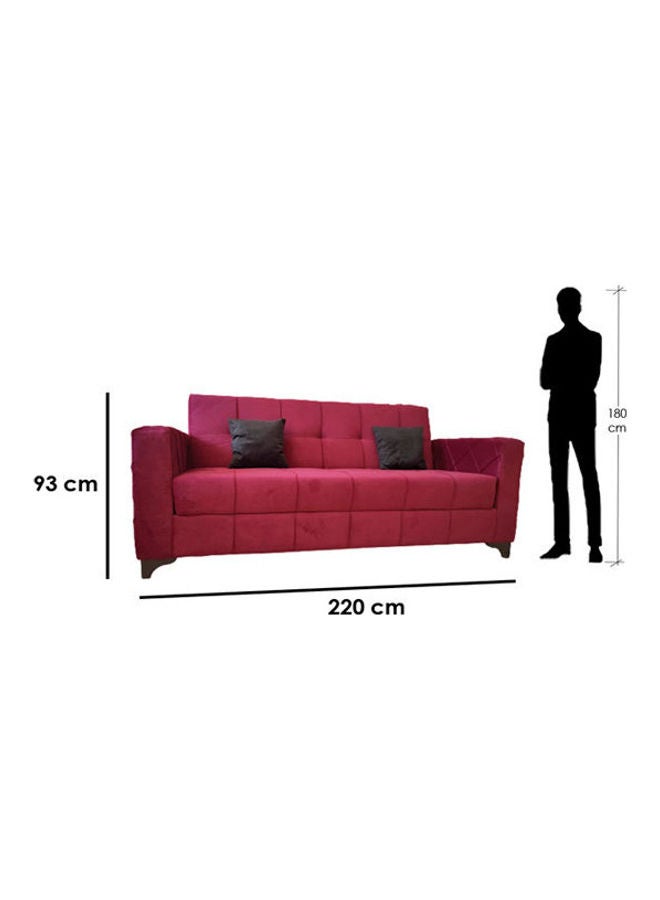 بيج إيج Wodden Sofa Bed Pink  - Image 2