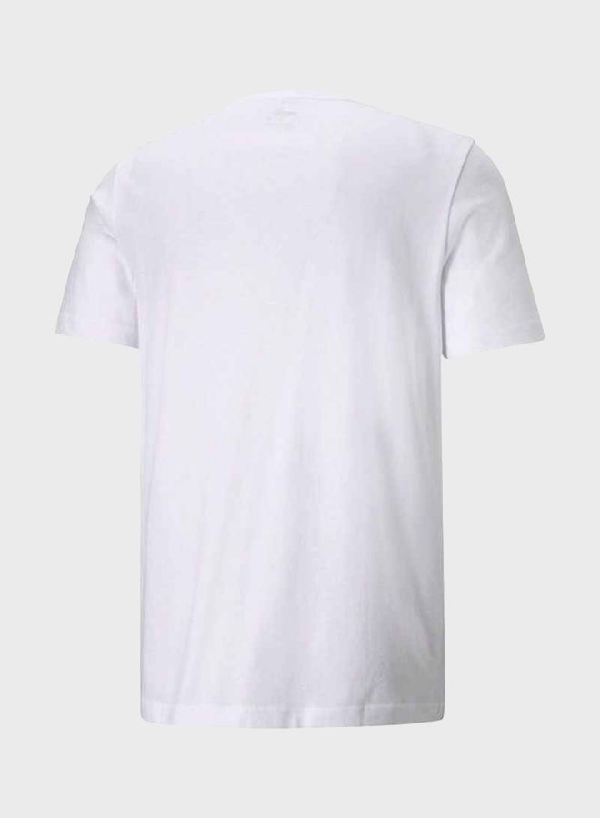 PUMA - Essential Small Logo Detail T-Shirt White - Image 1